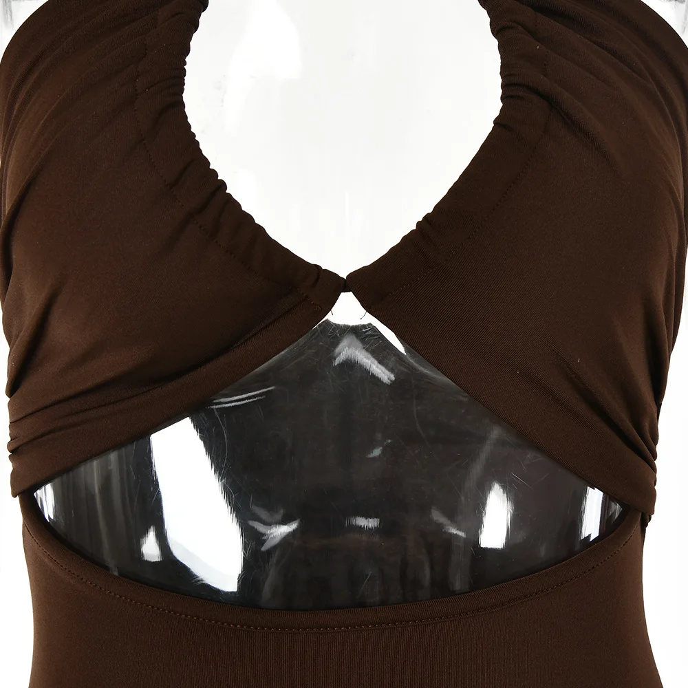 Sleeveless Sexy Female Midi Backless Dresses Slim Night Club Party Women's Dress Bodycon Vestidos Elegantes Para Mujer - Image 32