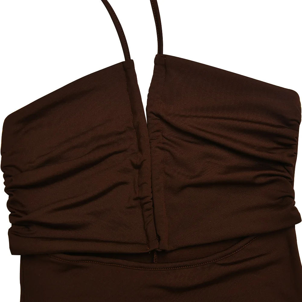 Sleeveless Sexy Female Midi Backless Dresses Slim Night Club Party Women's Dress Bodycon Vestidos Elegantes Para Mujer - Image 33